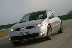 performances renault megane 2 rs trophy