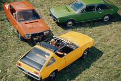 coupés renault 15 et renault 17