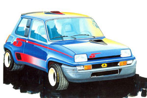 projet 822 renault 5 turbo