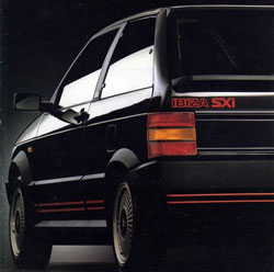 seat ibiza sxi arriere