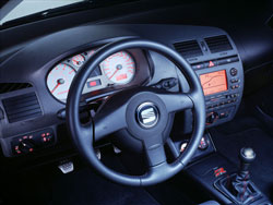 interieur ibiza cupra 156 ch