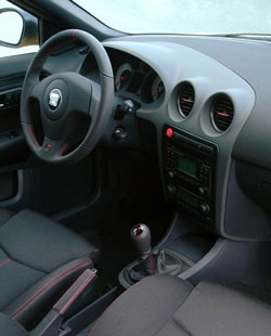 interieur seat ibiza 3 cupra 1.8t 180 ch