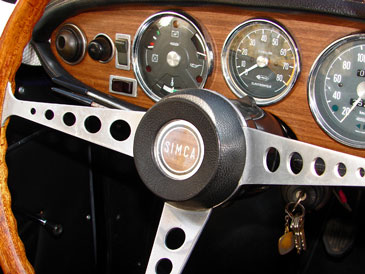 interieur simca coupé 1200s