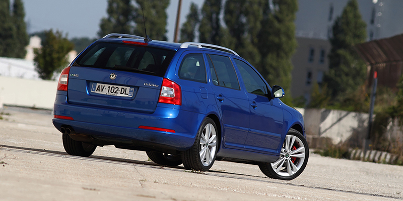 arriere skoda octavia 2 vRS combi