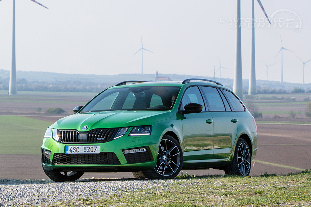 SKODA OCTAVIA (III) RS Combi TDI 4x4 (2017-) - ESSAI