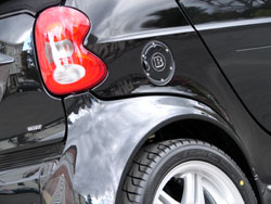 arriere smart fortwo brabus cabrio