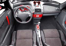 interieur smart roadster brabus v6 biturbo