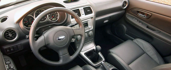 interieur subaru impreza wrx