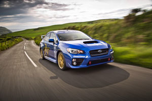 record ile de man subaru wrx sti