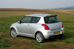 arriere suzuki swift sport 125 ch