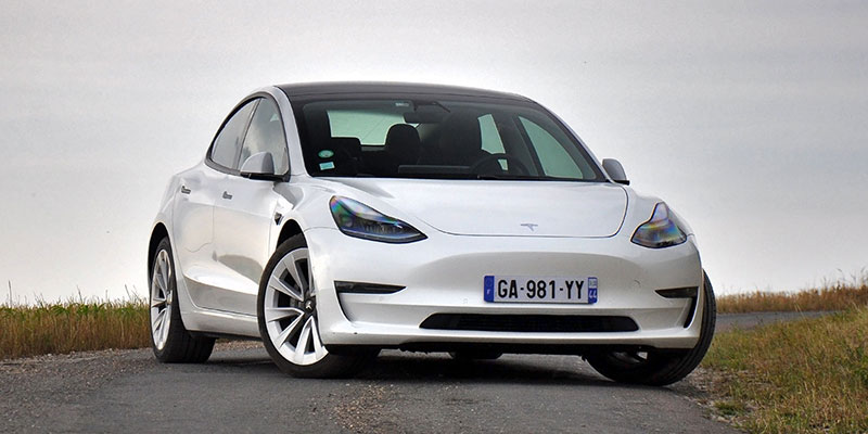 TESLA MODEL-3 Grande Autonomie Dual Motor ESSAI TESLA MODEL-3 Grande Autonomie Dual Motor