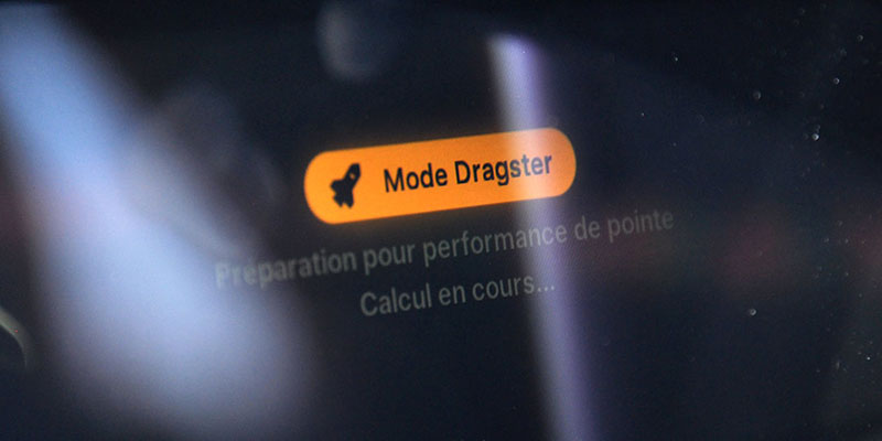 tesla model s mode dragster