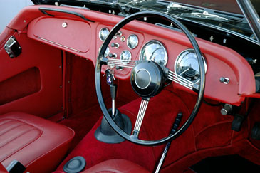 interieur triumph tr2