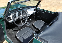 interieur triumph tr4