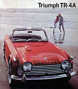 catalogue triumph tr4a