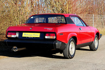 triumph tr7 arrière