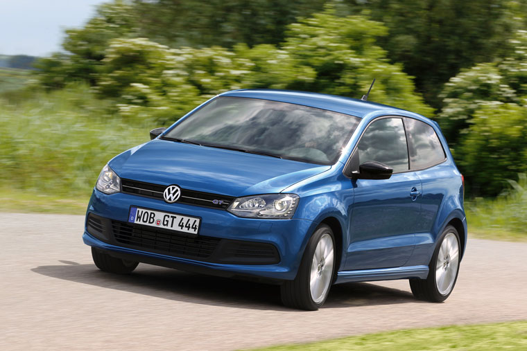 volkswagen polo blue gt