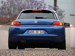 arriere VW Scirocco 2.0 tsi 200 ch