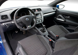 interieur VW Scirocco 2.0 tsi 200 ch