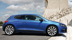 profil VW Scirocco 2.0 tsi 200 ch jantes