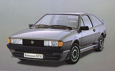 volkswagen scirocco mk2 gtx Kamei 1983