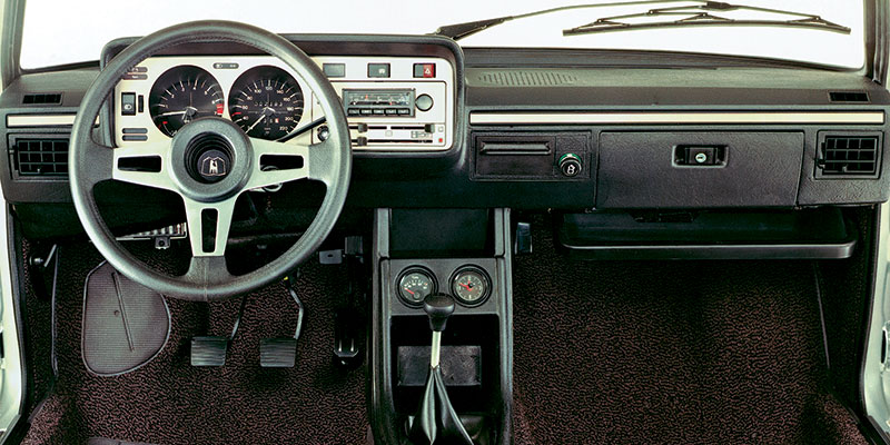 intérieur volkswagen scirocco gli série 1
