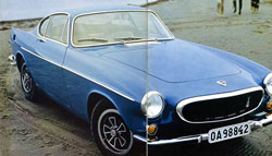 volvo p 1800 e brochure catalogue