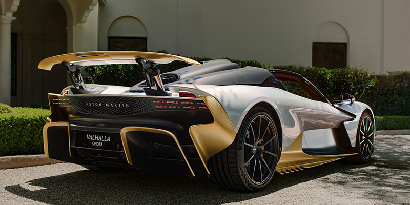 Aston Martin Valhalla Spider 2026 arriere