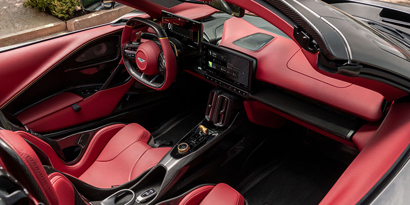 Aston Martin Valhalla Spider 2026 interieur