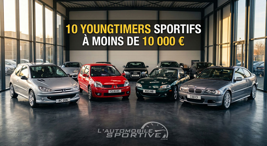 sélection 10 voitures sportives youngtimers à 10000 euros maxi