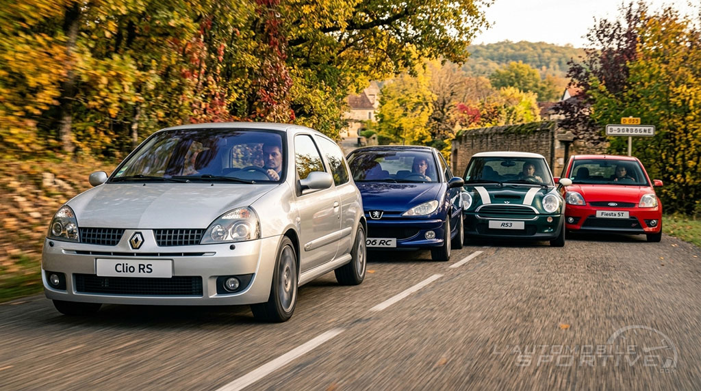 comparatif meilleures petites sportives gti annees 2000