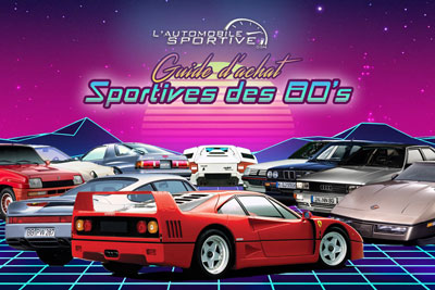 guide achat acheter voitures de sport années 80