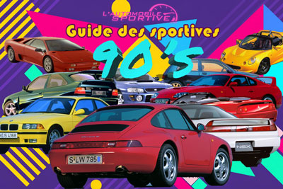 guide achat acheter voitures de sport années 90