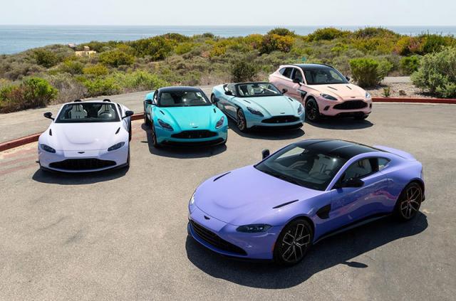 Aston Martin Pastel Collection Aston Martin Pastel Collection