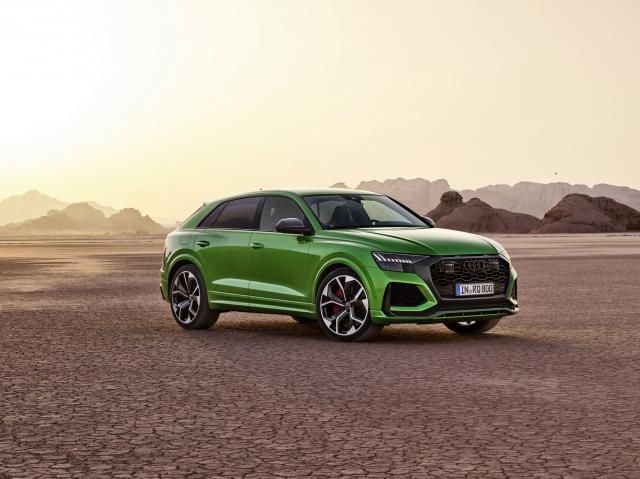 Audi RS Q8 : le géant vert Audi RS Q8 : le géant vert