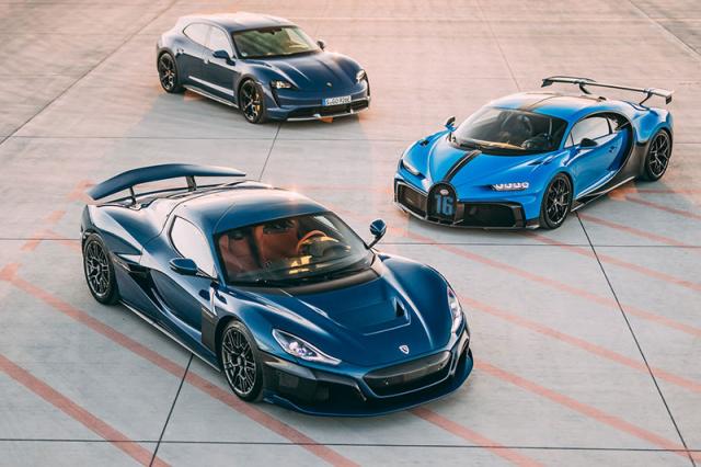 Porsche, Bugatti et Rimac unissent leurs forces