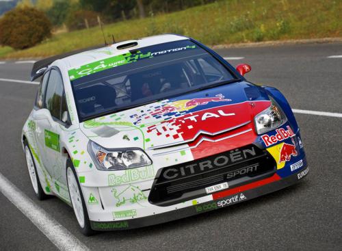 Citroën C4 WRC HYmotion4 : sport en nature Citroën C4 WRC HYmotion4 : sport en nature