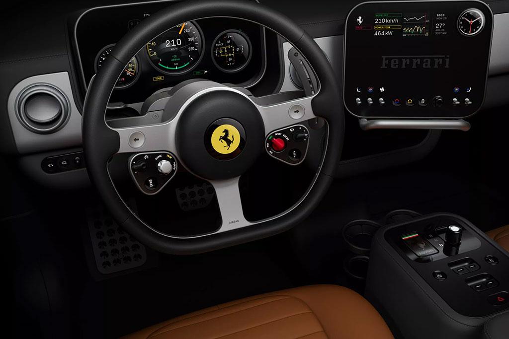 Ferrari Luce : Jony Ive (ex-Apple) r�invente l'habitacle du cheval cabr�