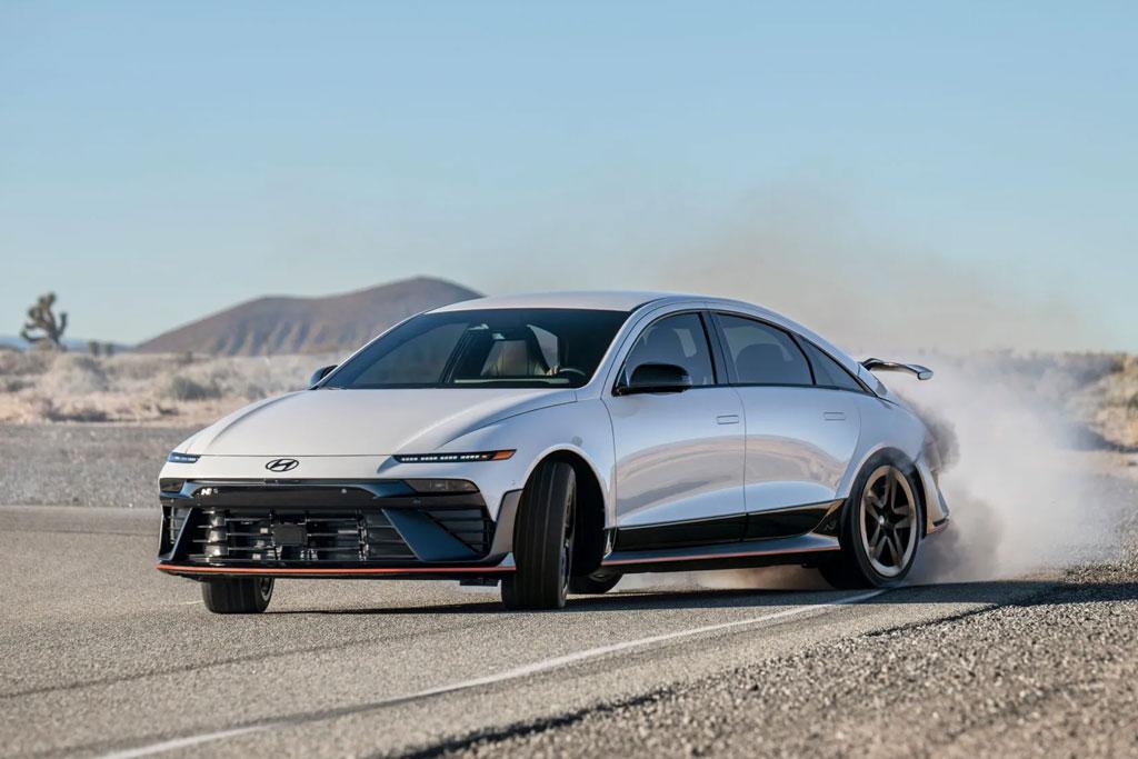 La Hyundai Ioniq 6 N �lue World Performance Car 2026