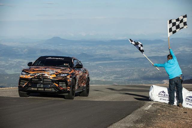 [Video] Lamborghini Urus, nouveau roi des SUV à Pikes Peaks