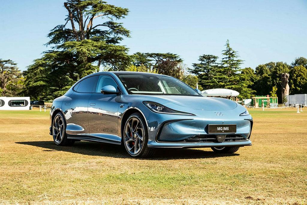 Les nouvelles MG IM5 et IM6 se montrent  Goodwood