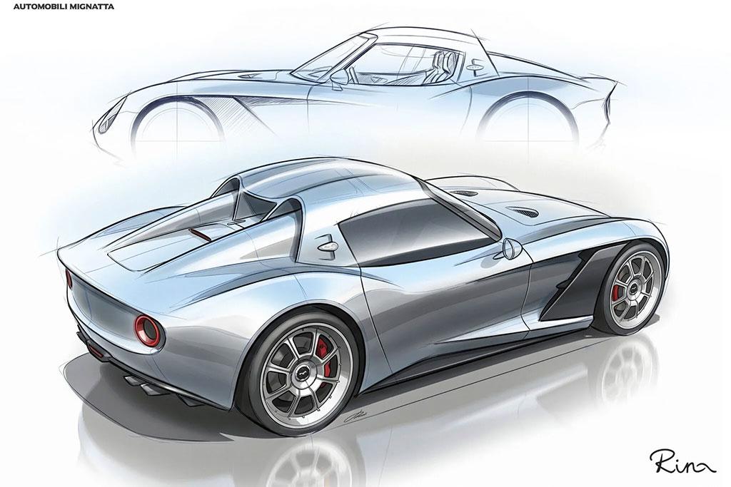 Automobili Mignatta : apr�s la Rina Barchetta, un Coup� arrive