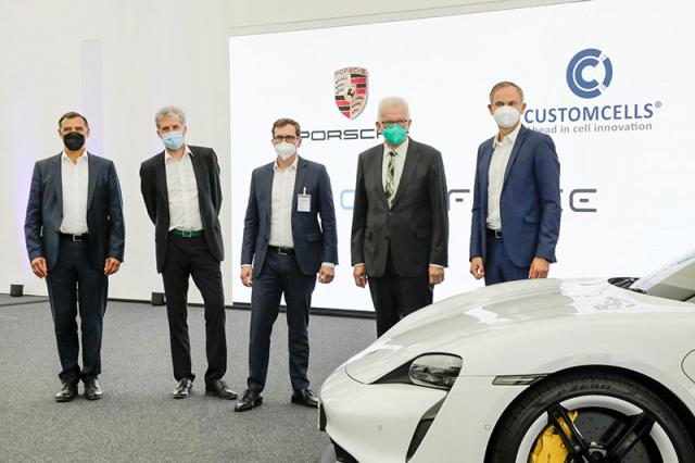 Porsche et Customcells créent Cellforce Group Porsche et Customcells créent Cellforce Group