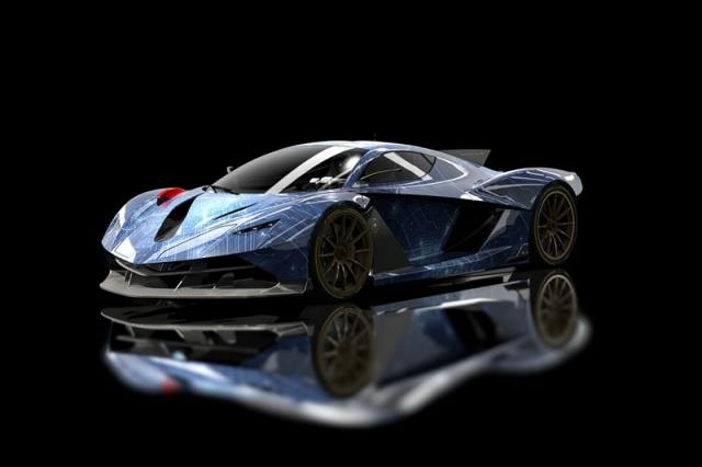 Superperformante D-1 : une hypercar encore très virtuelle Superperformante D-1 : une hypercar encore très virtuelle