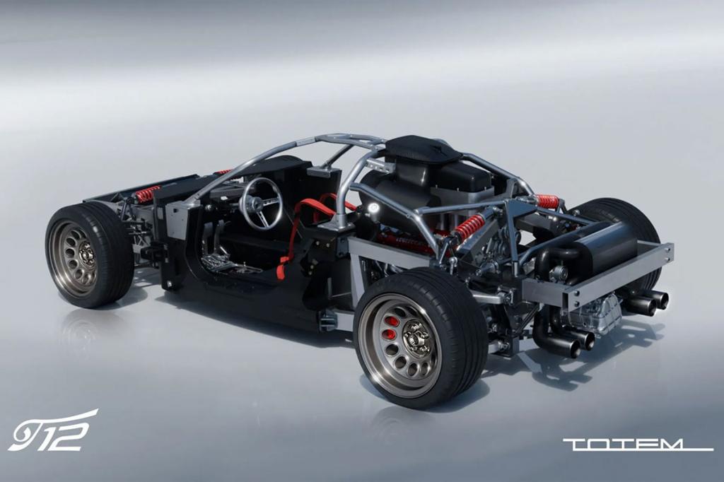 Totem T12 Series : V12 atmosphérique, boîte manuelle et châssis carbone Totem T12 Series : V12 atmosphérique, boîte manuelle et châssis carbone