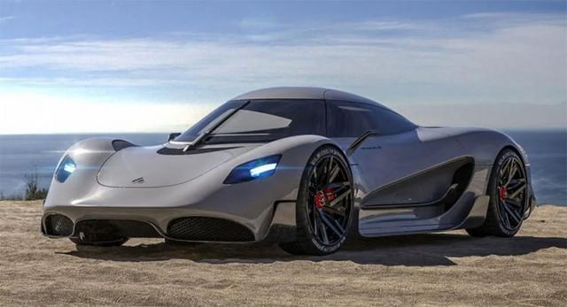 Viritech Apricale : une hypercar à hydrogène made in England Viritech Apricale : une hypercar à hydrogène made in England