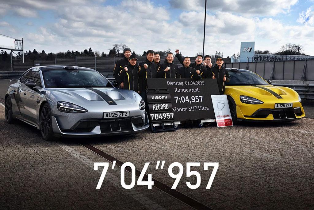 La Xiaomi SU7 Ultra de retour sur le Nurburgring pour un record officiel