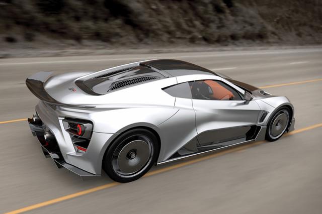 Zenvo TSR-GT, objet de vitesse Zenvo TSR-GT, objet de vitesse