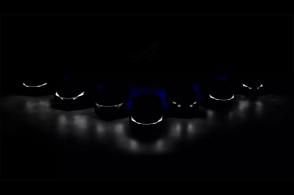 7 modèles dans la future gamme Alpine ! 7 modèles dans la future gamme Alpine !