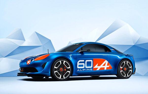 Alpine Célébration 60 ans concept dévoilé au Mans Alpine Célébration 60 ans concept dévoilé au Mans